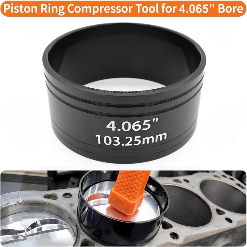 JADSOrBoBi Piston Ring Compressor Tool for 4.065" Bore, Fits for 6.2L LS3 L99 LS9 L92 K9H L94 - Image 4